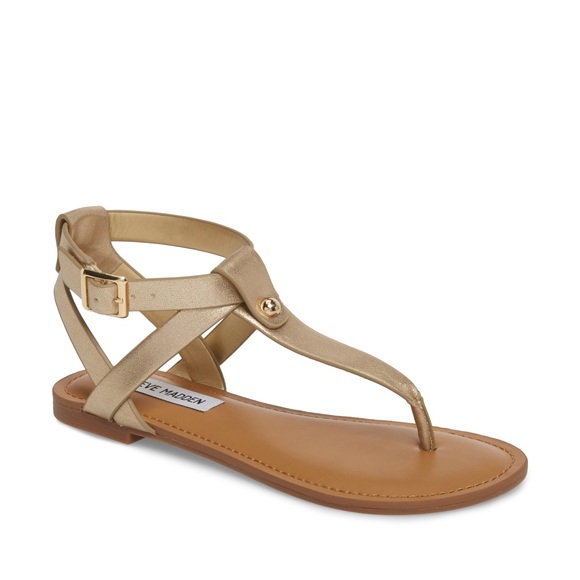 Steve Madden Shoes - Steve Madden Gold Hidden Sandal 🩴 New 9.5